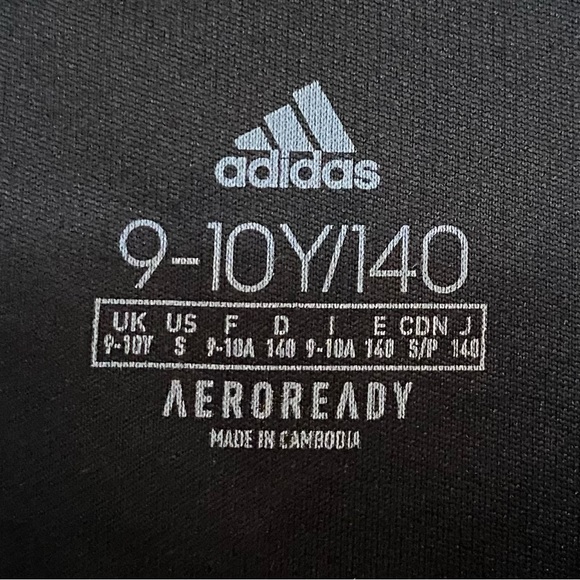 NWT Adidas Youth Size: Small Soccer Black and White Jersey Legacy Estro - Picture 3 of 7